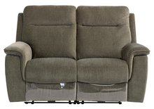 Load image into Gallery viewer, Havana Electric Recliner Upholstery Collection - Moss Green Fabric
