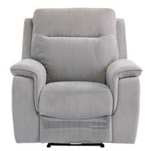Load image into Gallery viewer, Havana Electric Recliner Upholstery Collection - Silver Grey Fabric
