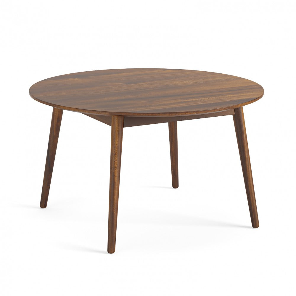 *SPRING CLEARANCE* Rushton Small Round Coffee Table - Walnut