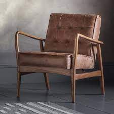 Humber Armchair - Vintage Brown Leather