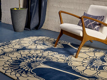 Load image into Gallery viewer, Florence Broadhurst Rugs - Japanese Floral Midnight
