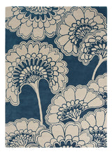 Load image into Gallery viewer, Florence Broadhurst Rugs - Japanese Floral Midnight
