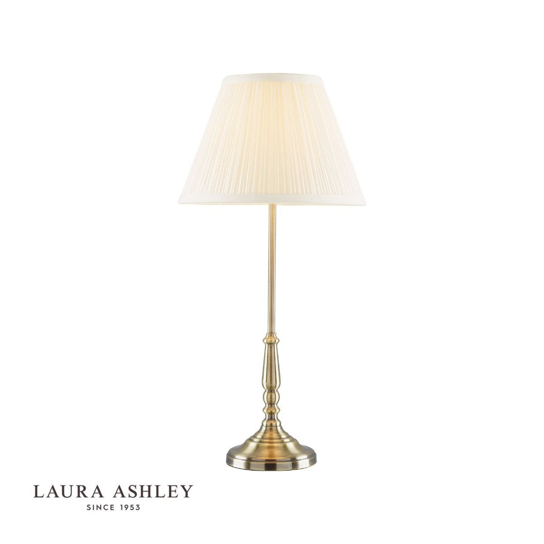 Laura Ashley - Elliot Table Lamp - Antique Brass