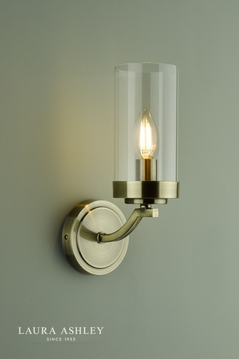 Laura Ashley - Joseph Wall Light - Antique Brass