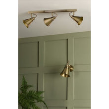 Load image into Gallery viewer, Laura Ashley - Rufus Lighting Collection - Antique Brass
