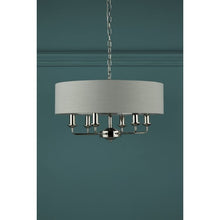 Load image into Gallery viewer, Laura Ashley - Sorrento Lighting Collection - Nickel and Silver
