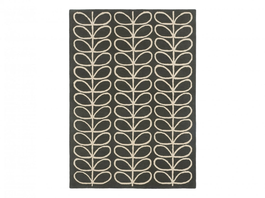 Orla Kiely Rug - Linear Stem Slate