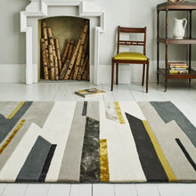 Load image into Gallery viewer, Matrix Rug - Rhombus Mustard MAX62
