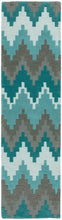 Load image into Gallery viewer, Matrix Rug - Cuzzo Teal MAX21
