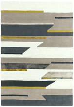 Load image into Gallery viewer, Matrix Rug - Rhombus Mustard MAX62
