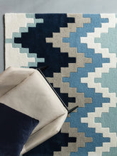Load image into Gallery viewer, Matrix Rug - Cuzzo Blue MAX70
