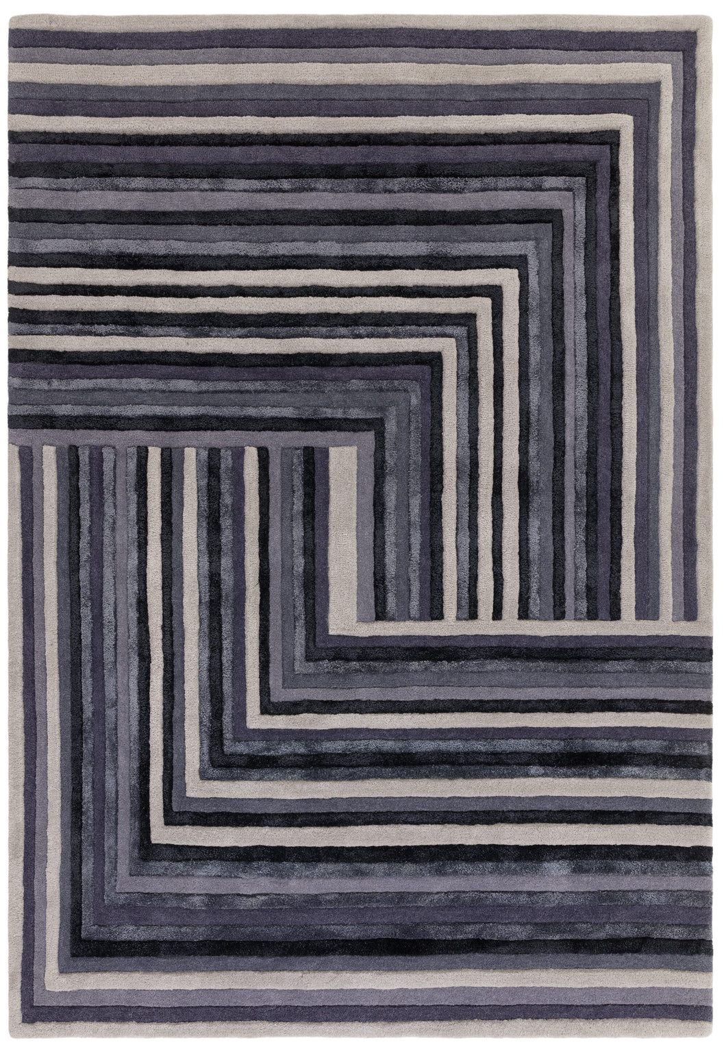 Matrix Rug - Network Indigo MAX81