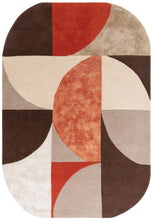 Load image into Gallery viewer, Matrix Oval Rug - Spice MAX77
