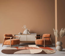 Load image into Gallery viewer, Matrix Oval Rug - Spice MAX77
