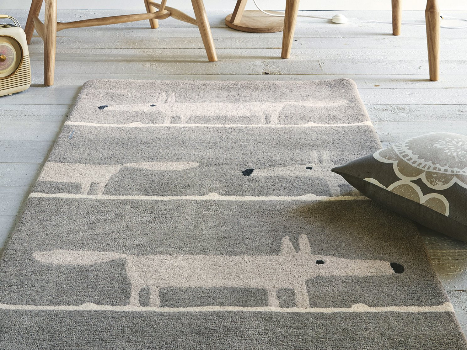 Scion Living Rugs - Mr. Fox Silver – Tyrrells of Burnbank