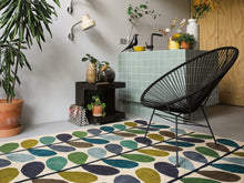 Load image into Gallery viewer, Orla Kiely Rug - Multi Stem Kingfisher

