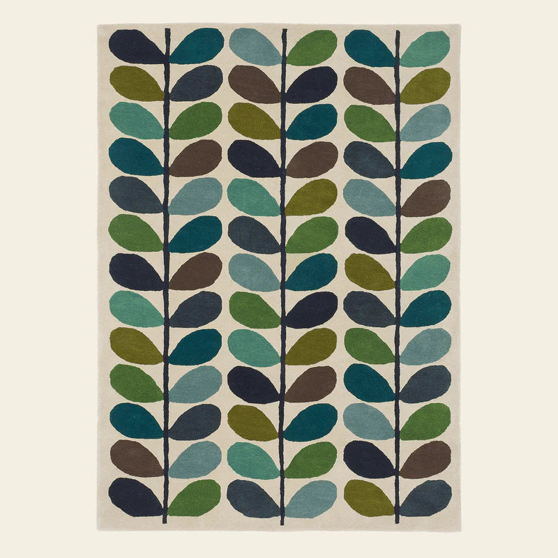 Orla Kiely Rug - Multi Stem Kingfisher