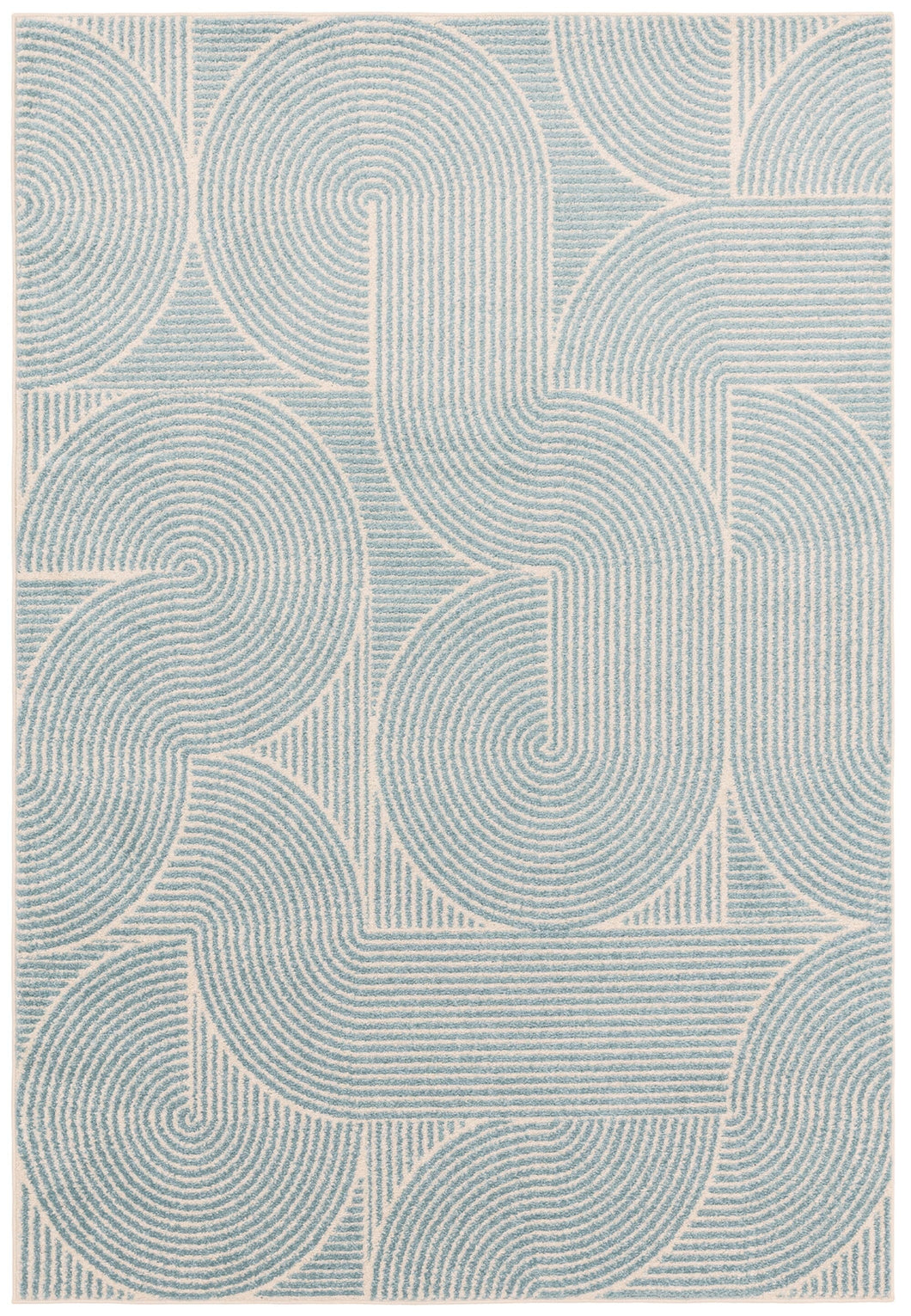 Muse Rug - Blue Swirl MU02