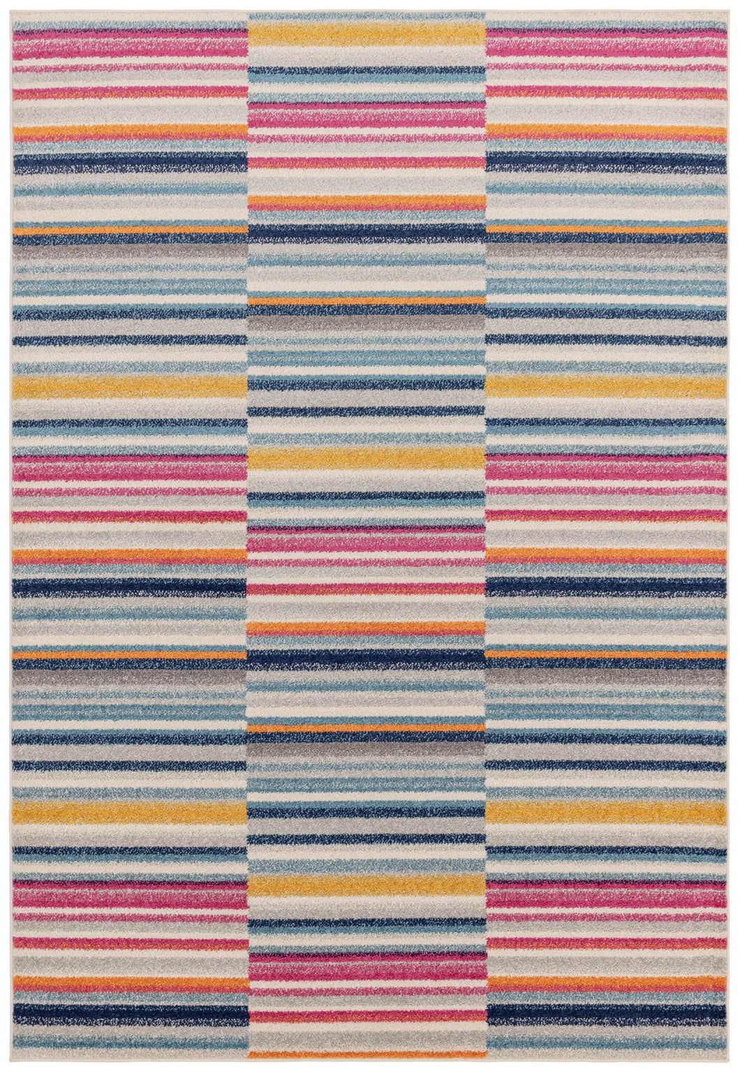 Muse Rug - Multicolour Stripe MU06