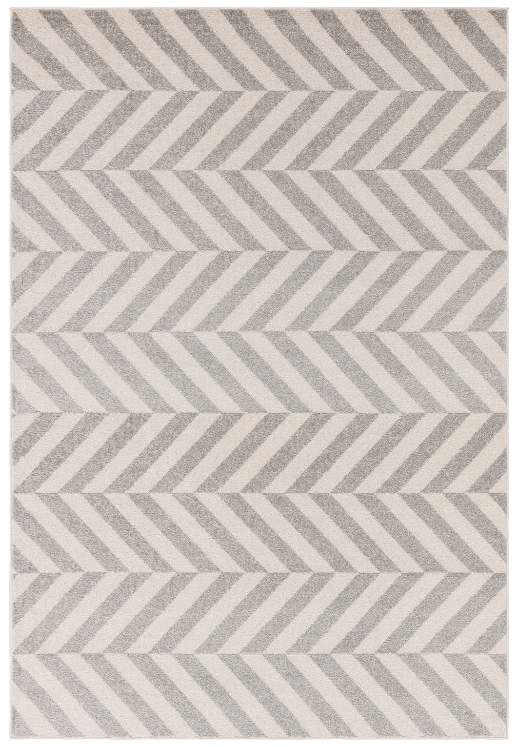 Muse Rug - Grey Chevron MU07