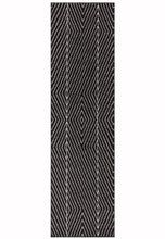 Load image into Gallery viewer, Muse Rug - Black Linear MU10
