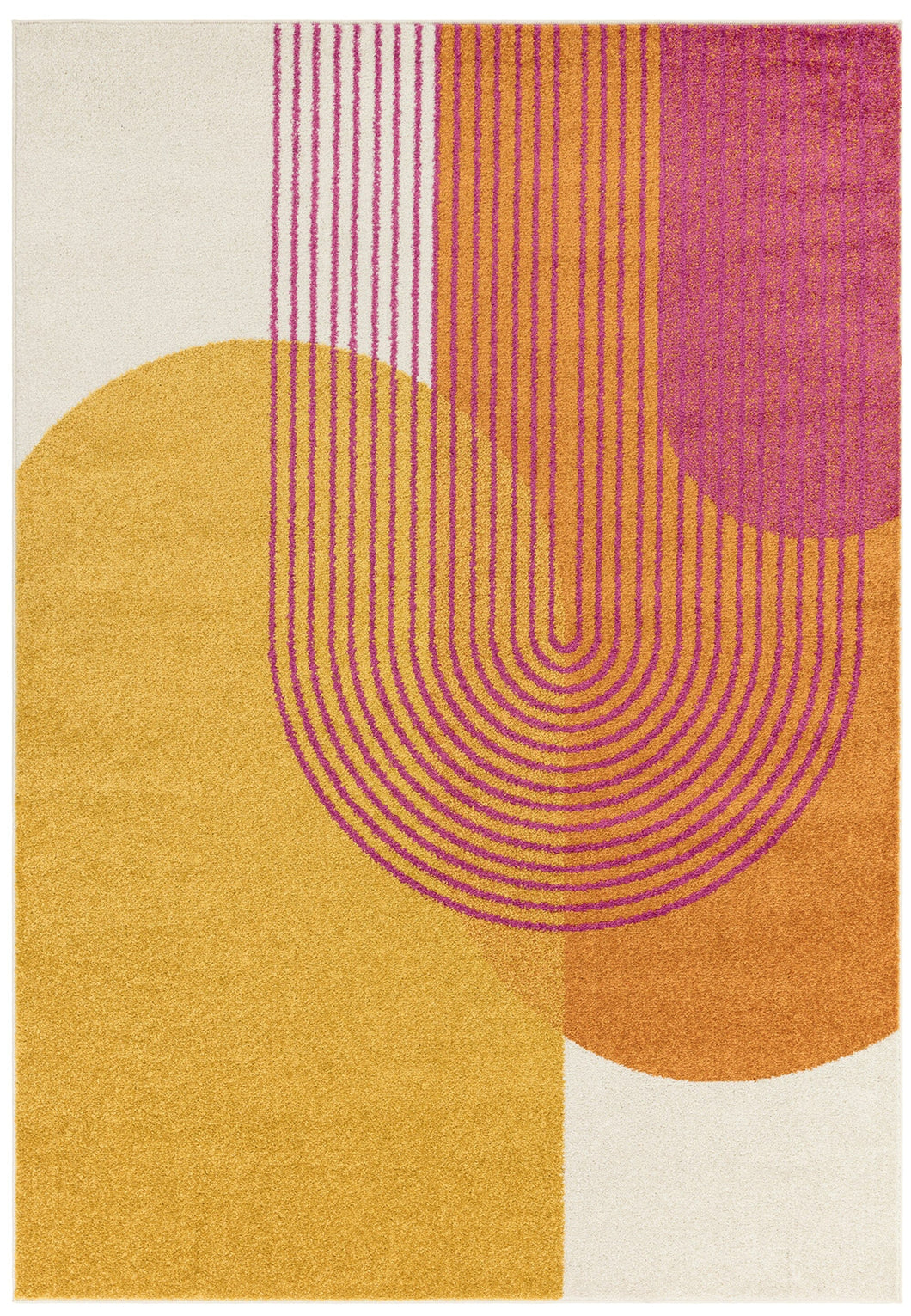 Muse Rug - Orange Retro MU13