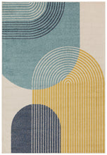 Load image into Gallery viewer, Muse Rug - Blue Retro MU15
