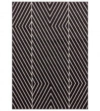 Load image into Gallery viewer, Muse Rug - Black Linear MU10
