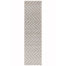 Load image into Gallery viewer, Muse Rug - Grey Chevron MU07
