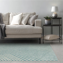 Load image into Gallery viewer, Muse Rug - Blue Cross MU19
