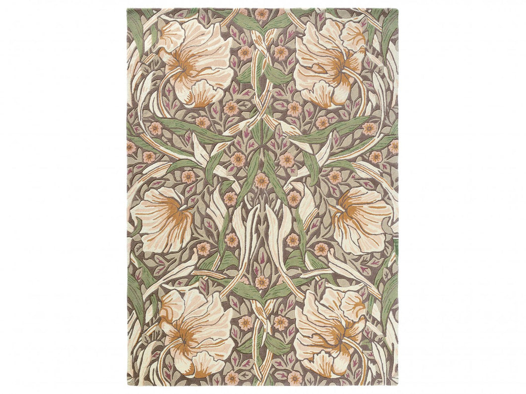 Morris & Co. Rugs - Pimpernel Aubergine