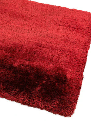 Plush Rug - Red