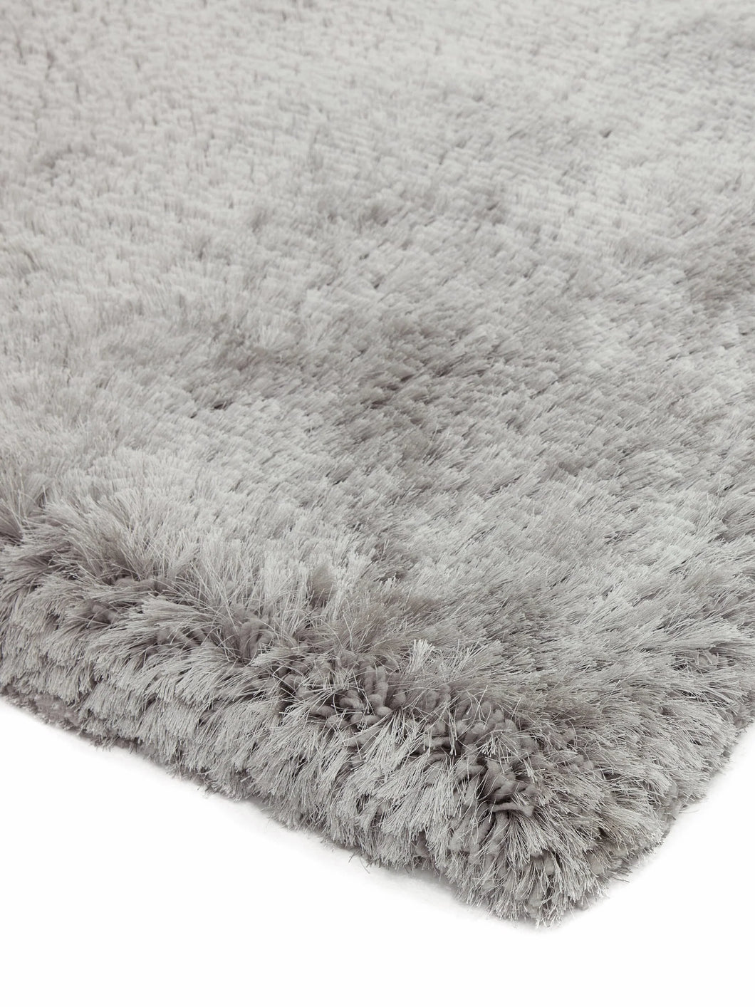 Plush Rug - Silver