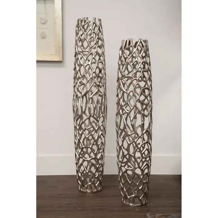 Prato Vase Collection - Silver