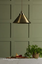 Load image into Gallery viewer, Laura Ashley - Rufus Lighting Collection - Antique Brass
