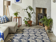 Load image into Gallery viewer, Scion Living Rugs - Ride the Wave Denim
