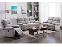 Load image into Gallery viewer, Stretford Electric Reclining Upholstery Collection - Light Grey
