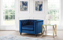 Load image into Gallery viewer, Sandringham Upholstery Collection - Blue Velvet
