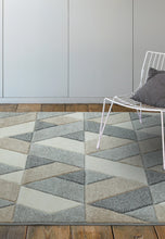 Load image into Gallery viewer, Sketch Rug - Rhombus Grey SK01
