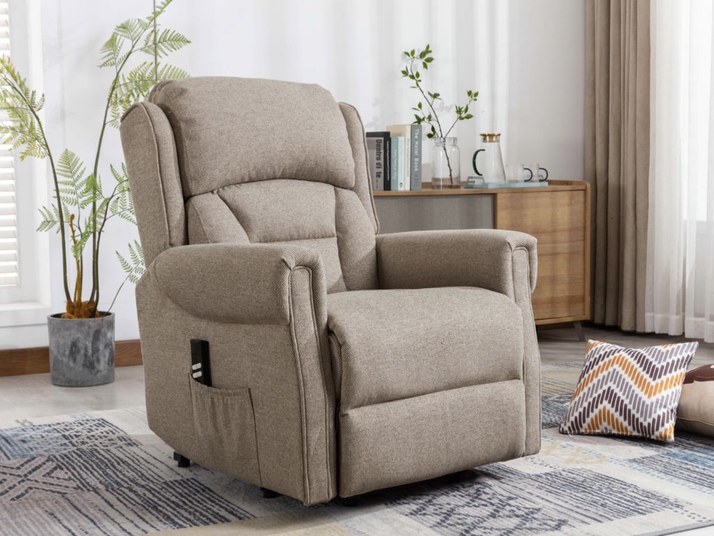 Sandringham Lift and Tilt Chair - Taupe
