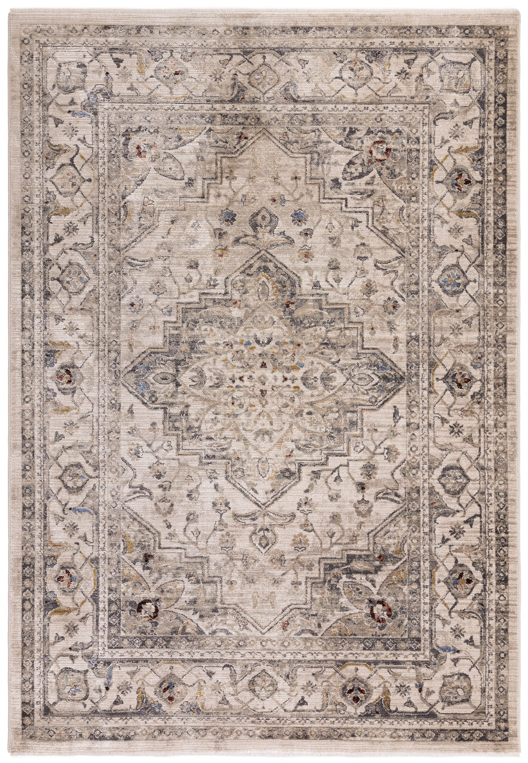 Sovereign Rug - Ash Medallion