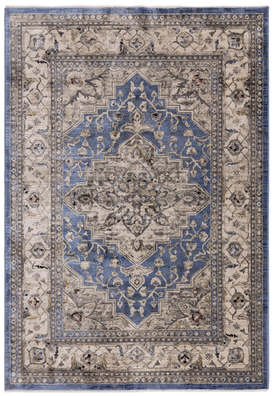 Sovereign Rug - Blue Medallion