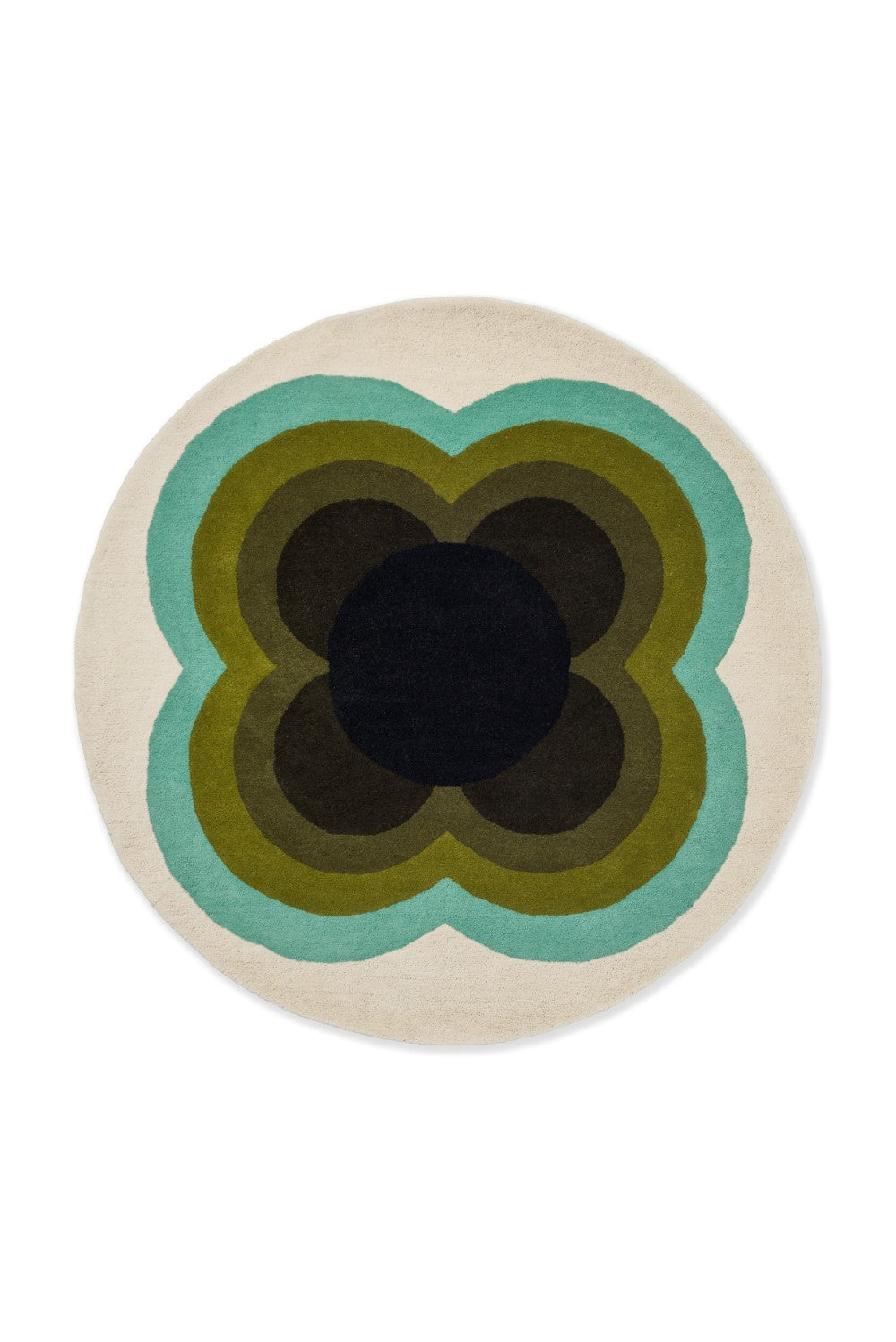 Orla Kiely Rug - Sunflower Olive