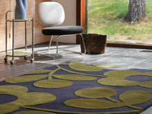 Load image into Gallery viewer, Orla Kiely Rug - Sprig Stem Marine
