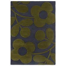 Orla Kiely Rug - Sprig Stem Marine