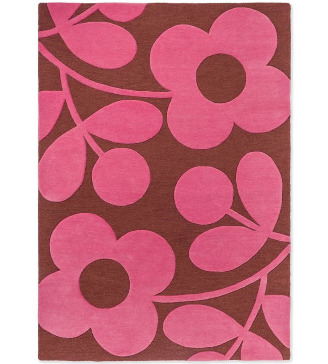 Orla Kiely Rug - Sprig Stem Paprika