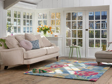 Load image into Gallery viewer, Laura Ashley Rugs - Tulips China Blue
