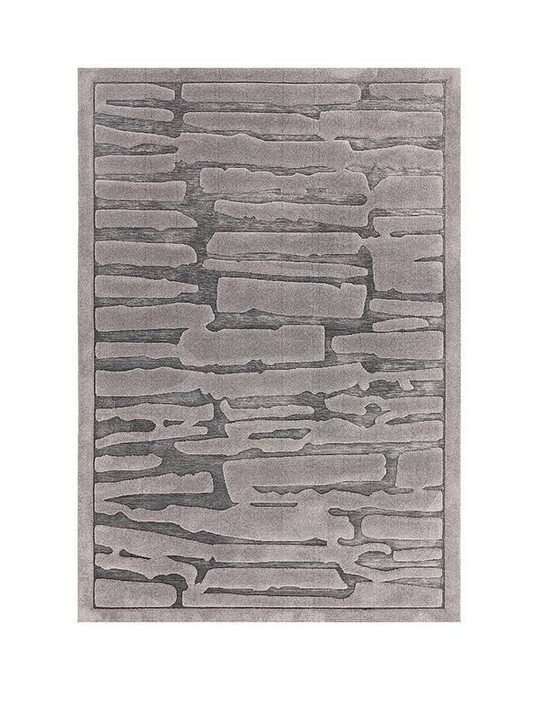 Valley Rug - Charcoal Path