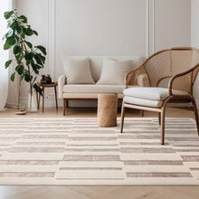 Load image into Gallery viewer, Valley Rug - Natural/Ivory Tile
