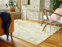 Load image into Gallery viewer, Florence Broadhurst Rugs - Waterwave Stripe Citron
